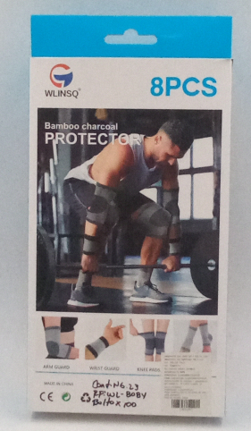 Miniatura 2 de CONJUNTO DEPORTIVO DE PROTECION 8PCS